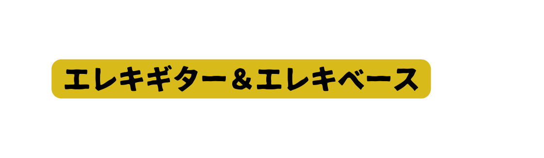 エレキギター エレキベース